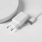 Лупа настольная 5х, линза 90 мм, белая - Фото 6