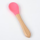 Набор для кормления: нагрудник, тарелка на присоске, ложка, Крошка Я, розовый - Фото 8