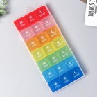 Таблетница «Утро, день, вечер», 16,5 х 7,5 см. - Фото 3