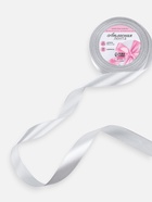 Лента атласная, 20 мм, 23±1 м, цвет платиновый - фото 41480758