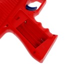 Пистолет с шестерёнками, эффект дыма ,свет ,звук ,работает от батареек , в ПАКЕТЕ - фото 24515447