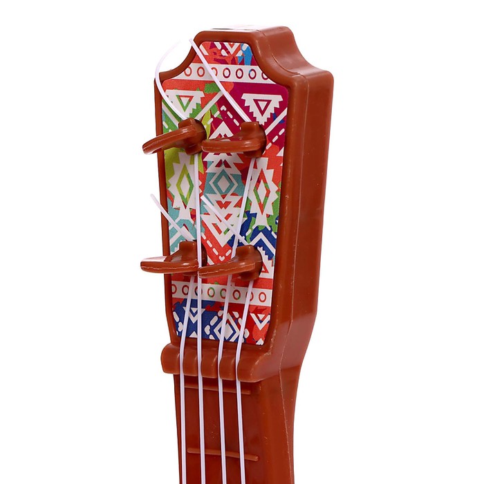 Набор музыкальных инструментов «Банджо», 4 предмета, цвета МИКС, в пакете