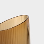 УЦЕНКА Набор бокалов стеклянных для шампанского «Иллюзия» 180 мл, 2 шт., цвет бронза - Фото 5