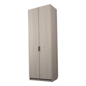Шкаф 2-х дверный «Экон», 800×520×2300 мм, штанга, цвет ясень шимо светлый
