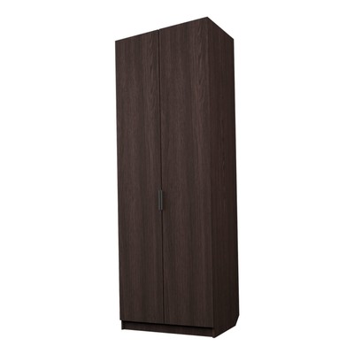 Шкаф 2-х дверный «Экон», 800×520×2300 мм, штанга, цвет венге