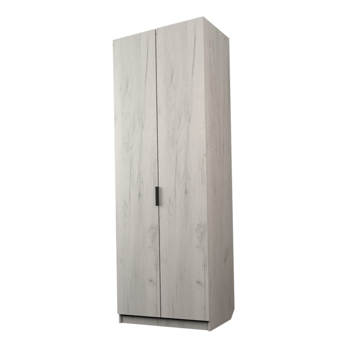 Шкаф 2-х дверный «Экон», 800×520×2300 мм, штанга, цвет дуб крафт белый - Фото 1