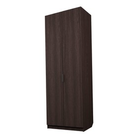 Шкаф 2-х дверный «Экон», 800×520×2300 мм, полки, цвет венге