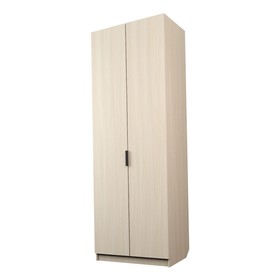 Шкаф 2-х дверный «Экон», 800×520×2300 мм, полки, цвет дуб молочный
