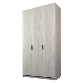 Шкаф 3-х дверный «Экон», 1200×520×2300 мм, цвет дуб крафт белый