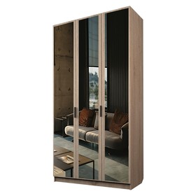 Шкаф 3-х дверный «Экон», 1200×520×2300 мм, 3 зеркала, цвет дуб сонома