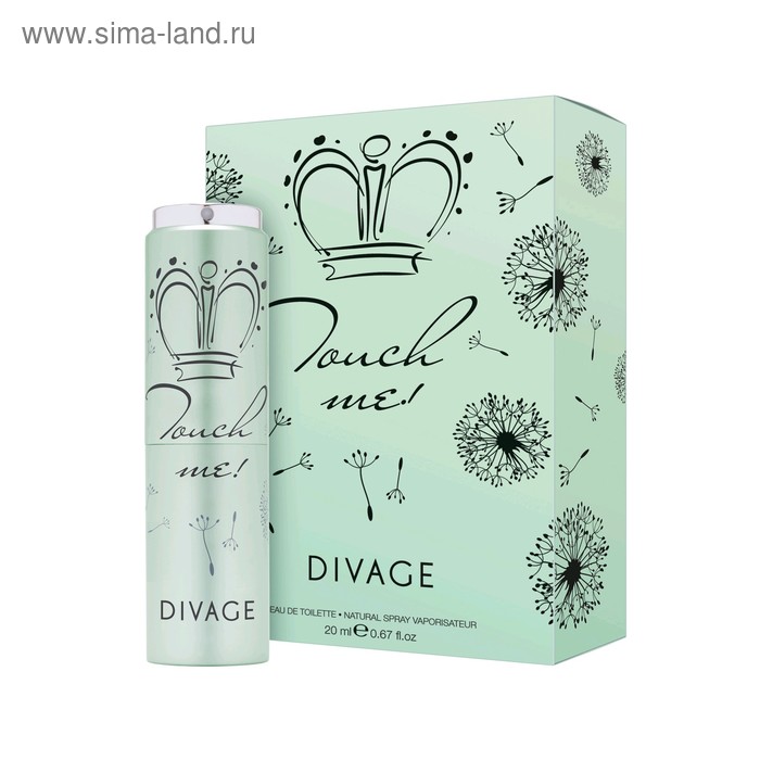 Туалетная вода Divage Princess D Touch me, 20 мл - Фото 1