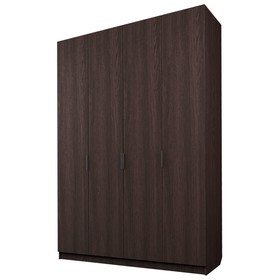 Шкаф 4-х дверный «Экон», 1600×520×2300 мм, цвет венге