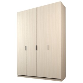 Шкаф 4-х дверный «Экон», 1600×520×2300 мм, цвет дуб молочный