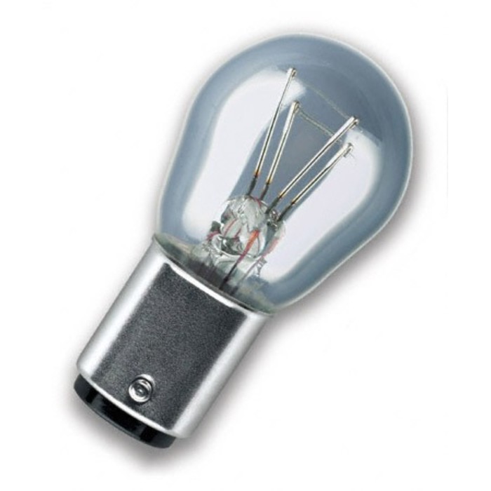 Лампа светодиодная P21/5W 12 В, LED, BAY15d, 21/5W 19-DC, блистер 2 шт - Фото 1