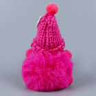 Мягкая игрушка «Кукла» в вязаной шапочке, на брелоке, 11 см, цвет МИКС - Фото 2
