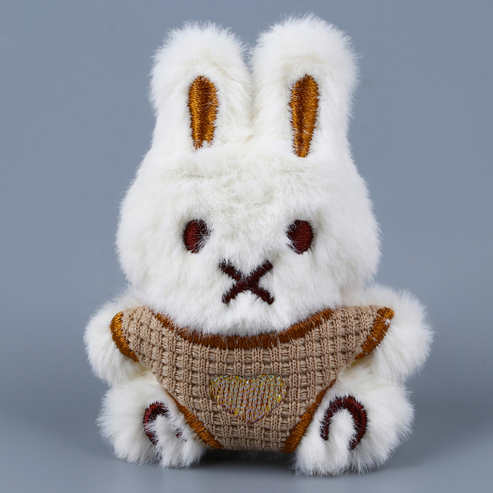 Мягкий магнит «Зайка», 8 см, цвет МИКС - Фото 1