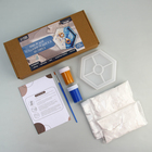 Подставка из гипса. Набор для создания поддона с красками «Шестиугольник» - Фото 2