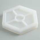 Подставка из гипса. Набор для создания поддона с красками «Шестиугольник» - Фото 5