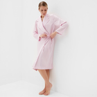Халат с запахом MINAKU: Home collection цвет розовый,р-р 42 - фото 12096163