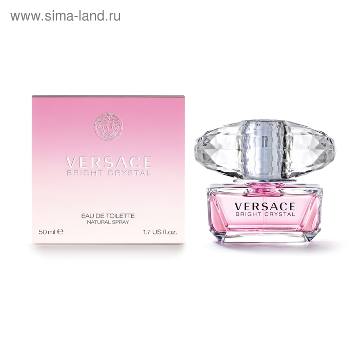 Туалетная вода спрей Versace Bright Crystal 50 мл - Фото 1