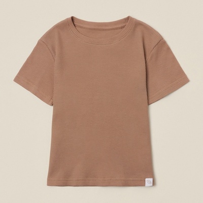 Пижама детская SL HOME, размер 32 (110-116 см), цвет кофейный