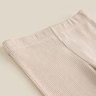 Пижама для девочки (лонгслив и легинсы) SL HOME, размер 8 (146-152 см), бежевая - Фото 13