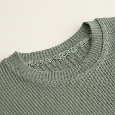 Пижама детская SL HOME, размер 32 (110-116 см), оливковая