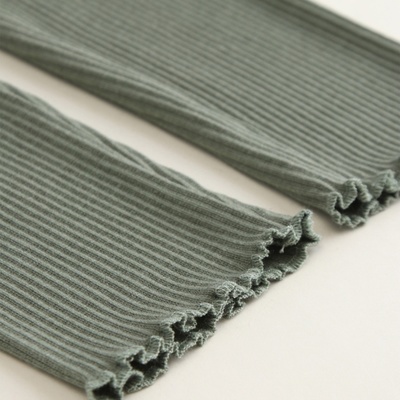 Пижама детская SL HOME, размер 32 (110-116 см), оливковая