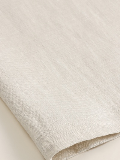 Пижама женская (рубашка, брюки) SL HOME Linen, размер 48 (XL), цвет молочный