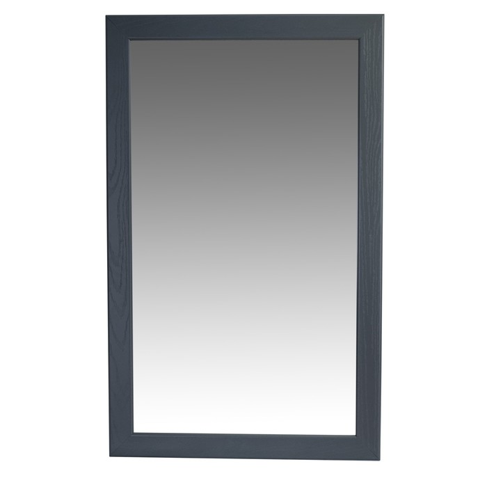 Зеркало навесное Берже 24-105, 650x16x1050,  серый графит - Фото 1