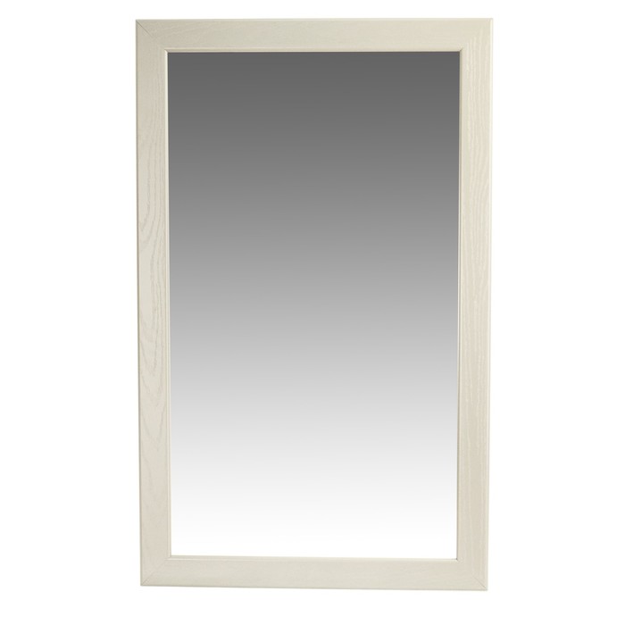 Зеркало навесное Берже 24-105, 650x16x1050,  слоновая кость - Фото 1