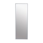 Зеркало навесное в раме Сельетта-6, 400x9x1100,  матовое серебро - фото 306533562