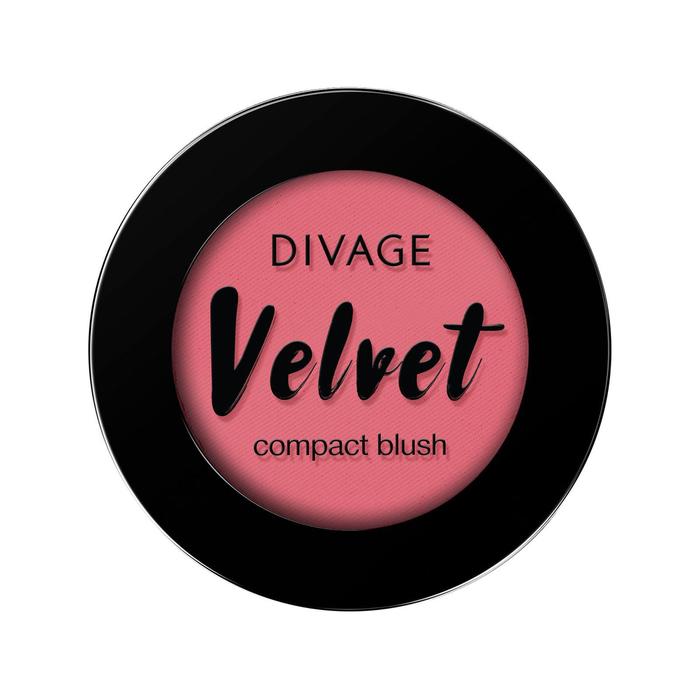 Компактные румяна Divage Velvet, тон № 8704 - Фото 1