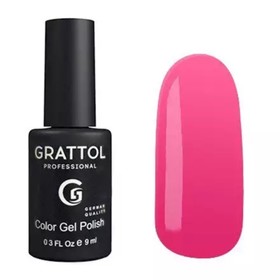 Гель-лак Grattol Color Gel Polish, №128 Hot Pink, 9 мл
