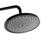 УЦЕНКА Душевая система ZEIN Z3895, с термостатом, лейка верхняя d=23 см, ручная 12.5 см, черн - Фото 2