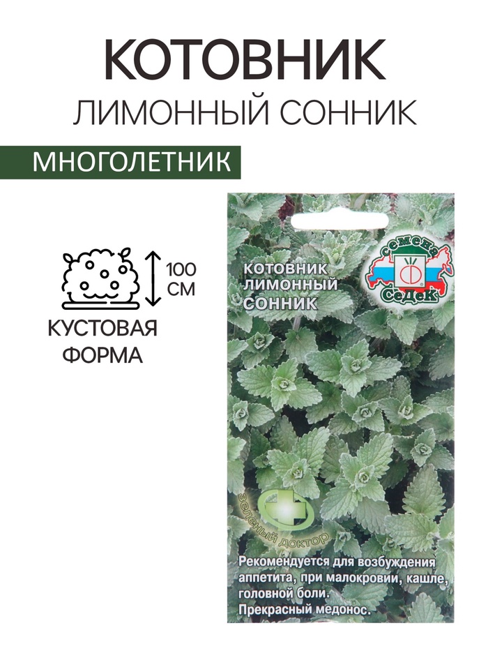Семена котовник «Сонник», 0.1 г - Фото 1