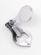 Кусачки книпсер маникюрные, с пилкой, с открывашкой, 6 см - Фото 5