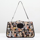 Сумка - переноска каркасная «Кошки», размер M, 40×21×27 см - Фото 5