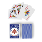 Карты игральные пластиковые "Ace Poker", 30 мкм, 8.8 х 6.3 см, синяя рубашка - фото 321040421