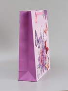 Пакет ламинированный «Порхающие бабочки», 31×40×11.5 см - Фото 3