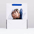 Пакет подарочный ламинированный «Брутальный», 26×32×12 см - Фото 2