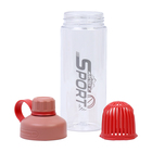 Бутылка для воды, 550 мл, SPORT, красная - Фото 2