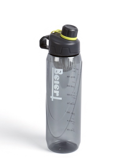 Бутылка для воды SPORT, 1 л, чёрная