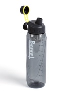 Бутылка для воды SPORT, 1 л, чёрная - Фото 3