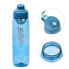 Бутылка для воды, 1 л, SPORT, голубая - фото 321040645