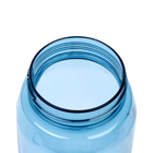 Бутылка для воды, 1 л, "Движение - жизнь", голубая - фото 11142132