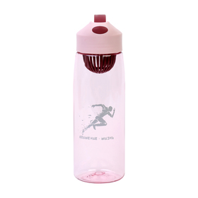Бутылка для воды, 550 мл, "Движение - жизнь", розовая