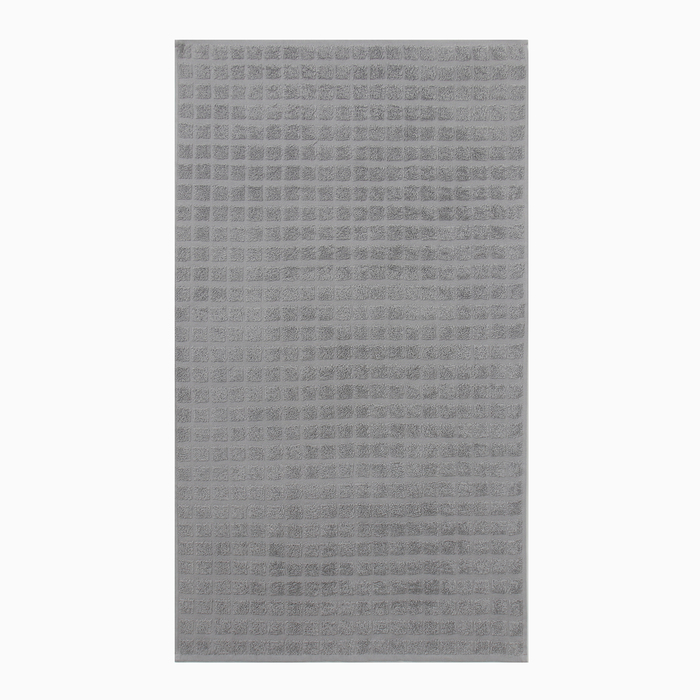 Полотенце для ног LoveLife Chique, 50×90 см, хлопок 100%, серое - Фото 1