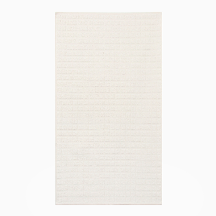 Полотенце для ног LoveLife Chique, 50×90 см, хлопок 100%, белое - Фото 1