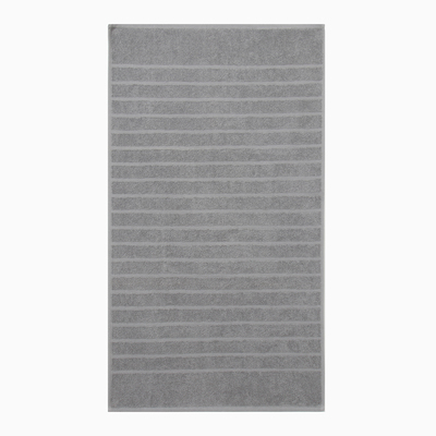 Полотенце для ног LoveLife Lines, 50×90 см, хлопок 100%, серое